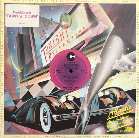 Dee Edwards : Don't Sit Down (12", Promo)