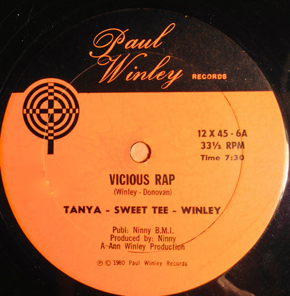 Tanya Winley / Cymande : Vicious Rap / Bra (12")