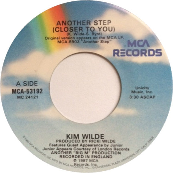Kim Wilde : Another Step (Closer To You) (7", Single)
