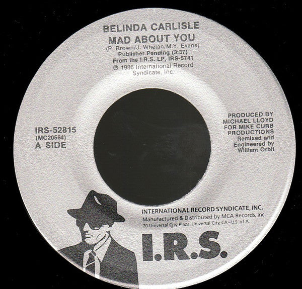 Belinda Carlisle : Mad About You (7", Single)
