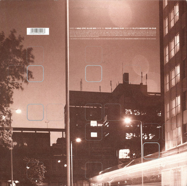 Bobby D'Ambrosio Featuring Michelle Weeks : Moment Of My Life (12", 2/2)