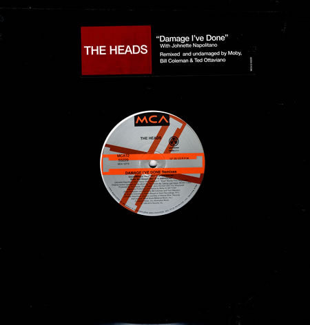 The Heads : Damage I've Done (12", Single)