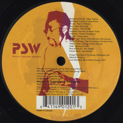 Vincent Montana, Jr. & The Philly Sound Orchestra* Featuring William "Smoke" Howard : That's What Love Does (12")