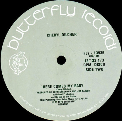 Cheryl Dilcher : Shake Me Up / Here Comes My Baby (12")