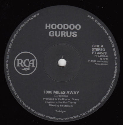 Hoodoo Gurus : 1000 Miles Away (12", Single)