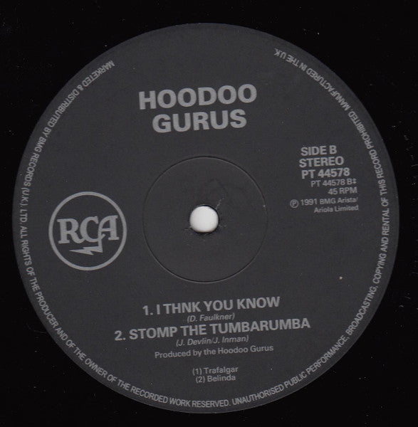 Hoodoo Gurus : 1000 Miles Away (12", Single)