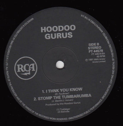 Hoodoo Gurus : 1000 Miles Away (12", Single)