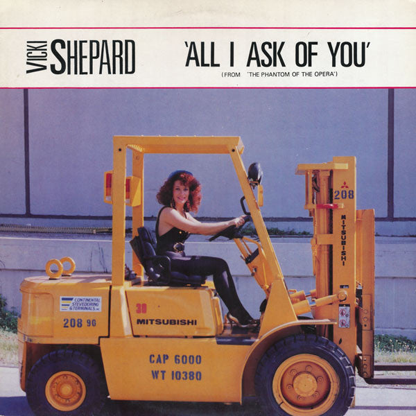 Vicki Shepard : All I Ask Of You (From 'The Phantom Of The Opera') (12")