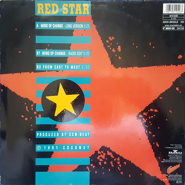 Red Star (2) : Wind Of Change (12", Maxi)