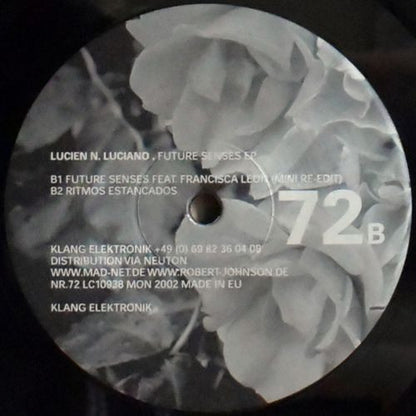 Lucien–N–Luciano : Future Senses EP (12", EP)