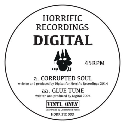 Digital : Corrupted Soul / Glue Tune (12", Ltd)