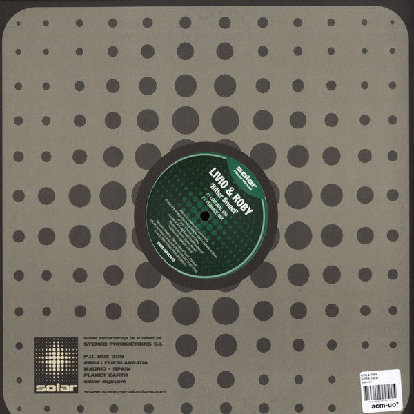 Livio & Roby : Bitter Sweet (12")