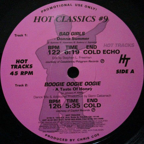 Various : Hot Classics, Issue 9 (2x12", Comp, Promo)