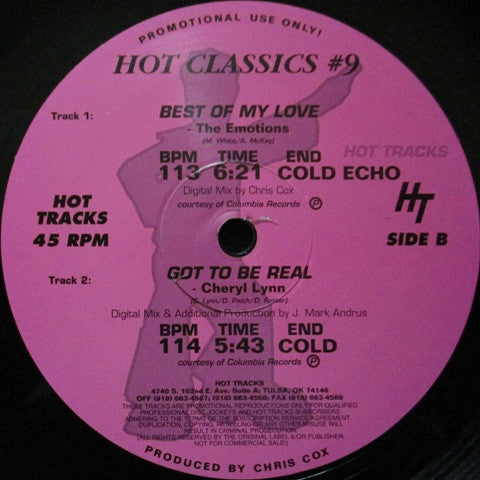 Various : Hot Classics, Issue 9 (2x12", Comp, Promo)
