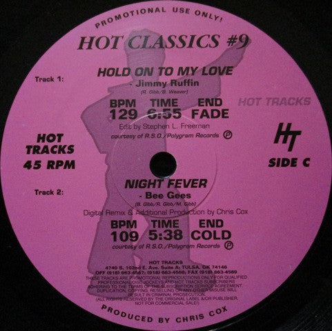 Various : Hot Classics, Issue 9 (2x12", Comp, Promo)
