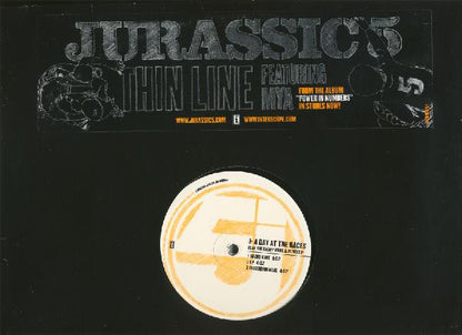 Jurassic 5 : Thin Line / A Day At The Races (12", Promo)