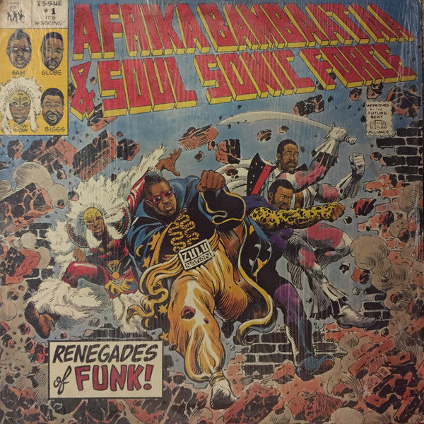 Afrika Bambaataa & Soulsonic Force : Renegades Of Funk! (12")