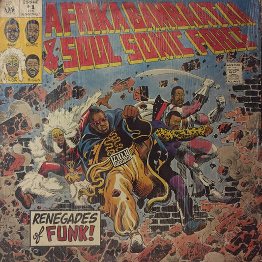Afrika Bambaataa & Soulsonic Force : Renegades Of Funk! (12")