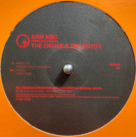 Sam KDC : The Order & The Entity (12", EP)