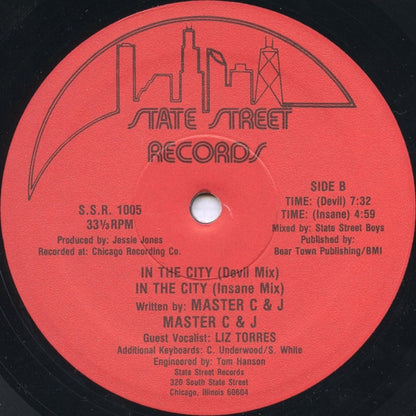 Master C & J : In The City (12", Single)