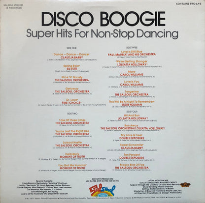 Various : Disco Boogie (2xLP, Mixed)