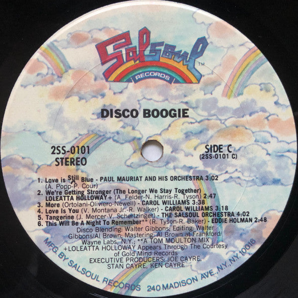 Various : Disco Boogie (2xLP, Mixed)