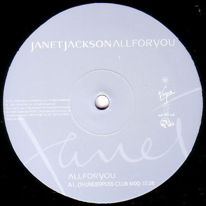 Janet Jackson : All For You (12")