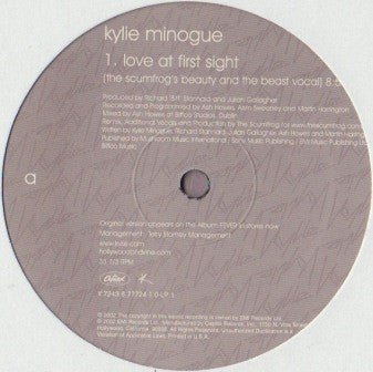 Kylie Minogue : Love At First Sight (2x12")