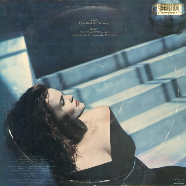 Belinda Carlisle : I Get Weak (12" Version) (12", Single)