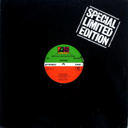 Foreigner : Cold As Ice (12", Ltd)