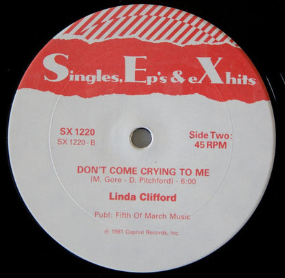 Gonzalez / Linda Clifford : I Haven't Stopped Dancin' / Don't Come Crying To Me (12")