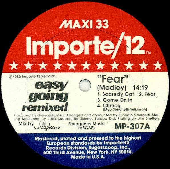Easy Going : Remixed (12", Maxi)