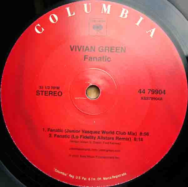 Vivian Green : Fanatic (12")