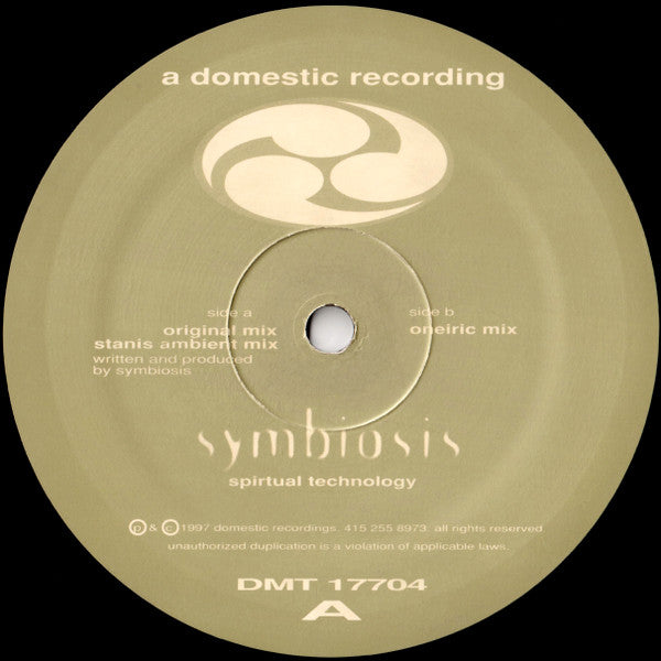 Symbiosis : Spiritual Technology (12")