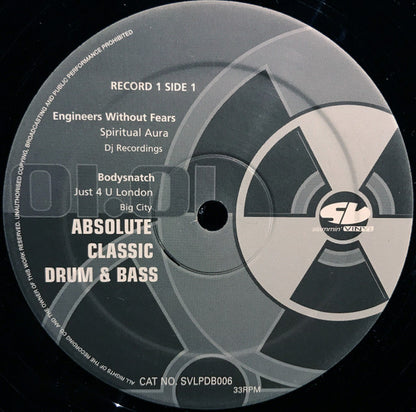 Various : Slammin' Vinyl Present  Absolute Classic Drum & Bass (3xLP, Comp)