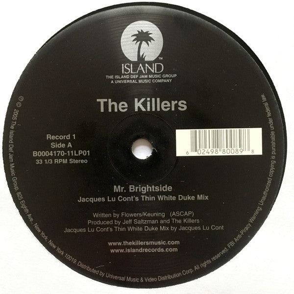 The Killers : Mr. Brightside (2x12")
