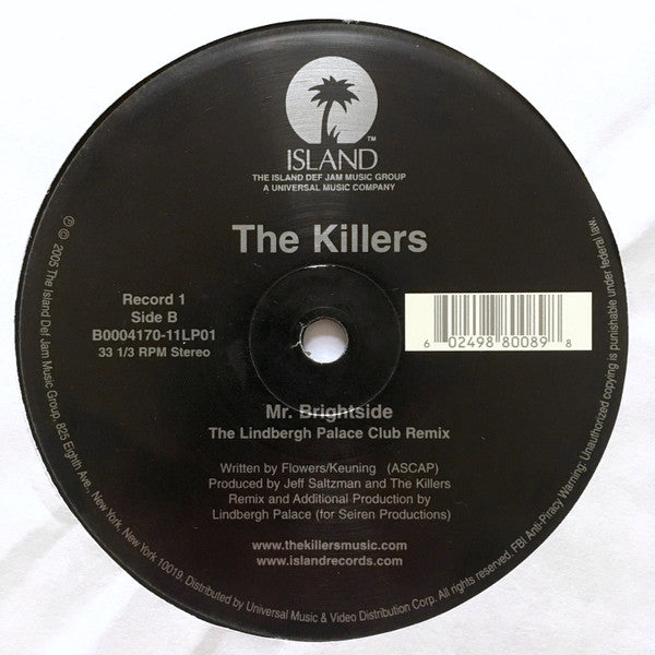 The Killers : Mr. Brightside (2x12")