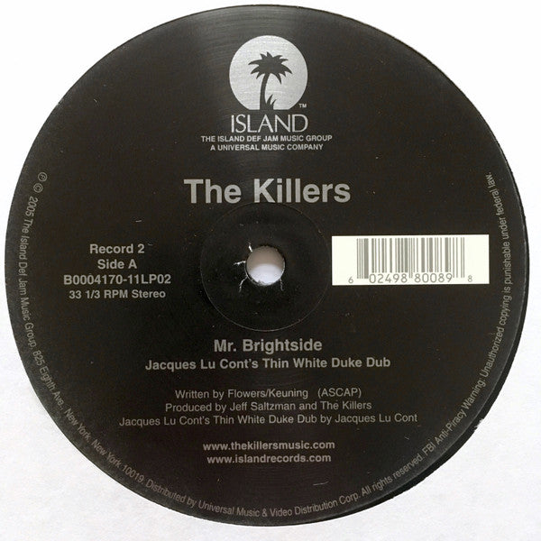 The Killers : Mr. Brightside (2x12")