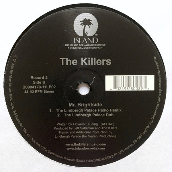 The Killers : Mr. Brightside (2x12")
