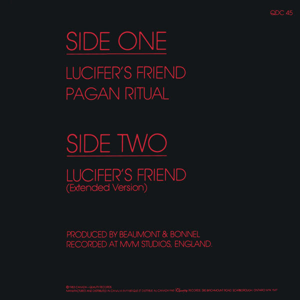 U.K. Vision* : Lucifer's Friend (12", Single)