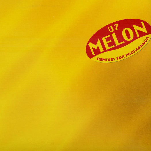 U2 : Melon - Remixes For Propaganda (12", Ltd, Promo)