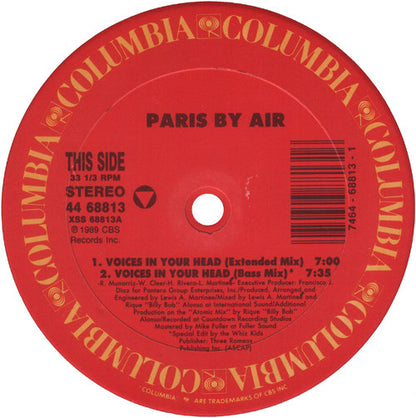 Paris By Air : Voices In Your Head (12")