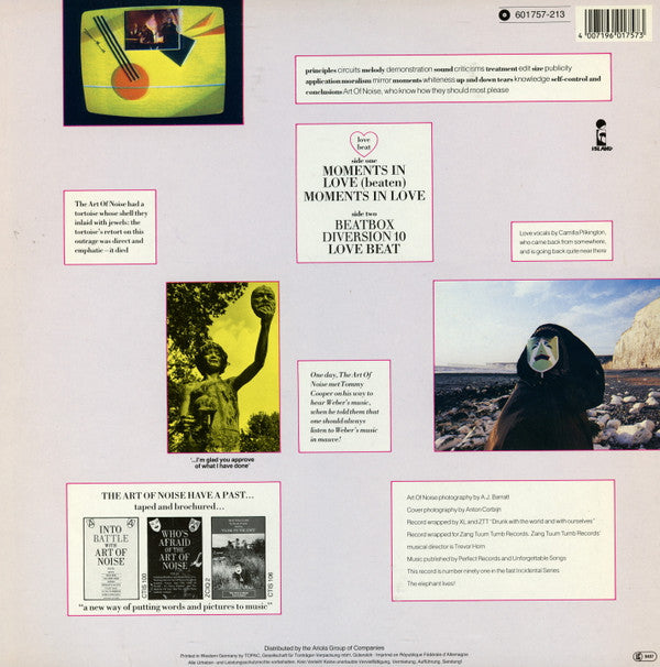 Art Of Noise* : Moments In Love (12", Maxi)