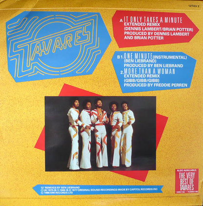 Tavares : It Only Takes A Minute (Remix By Ben Liebrand) (12")