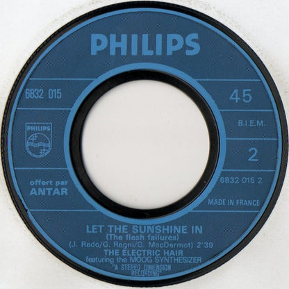 The Electric Hair : Aquarius / Let The Sunshine In (7", Single)