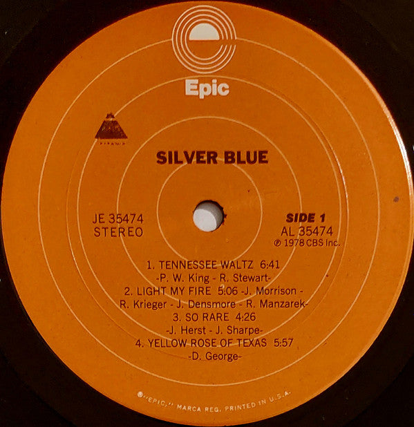 Silver Blue (2) : Silver Blue (LP, Album)