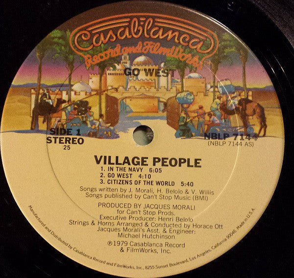 Village People : Go West (LP, Album, 25)