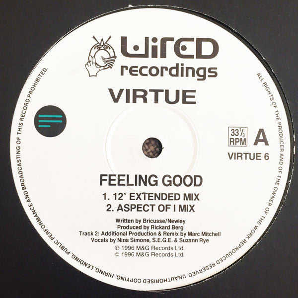 Virtue : Feeling Good (12")