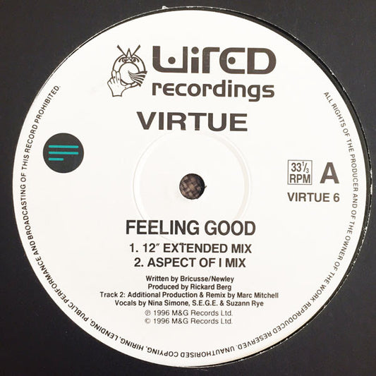 Virtue : Feeling Good (12")