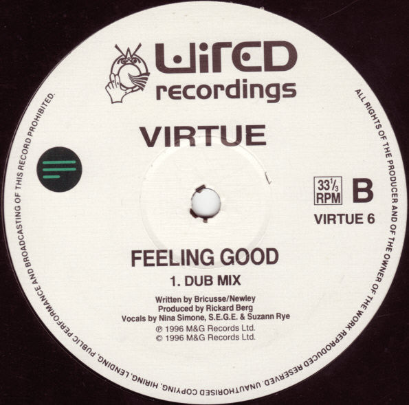 Virtue : Feeling Good (12")